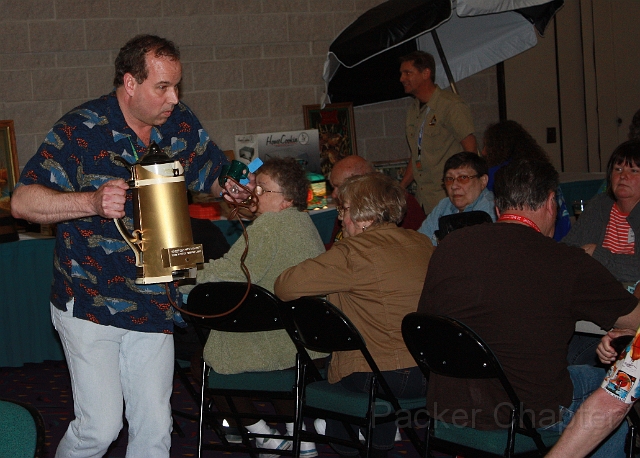 2009TAT_ 492.jpg - Don wins yet again and tries to sneak away from the prize table as quickly as he can!